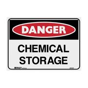 Danger Chemical Storage Sign 