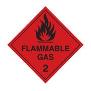 Dangerous Goods Sign - Flammable Gas 2