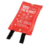 MEGAFire Domestic 1m x 1m Fire Blanket