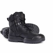 Mongrel 561020 High Leg Black B/C Zip Sider