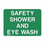 Safety Shower And Eye Wash Sign 